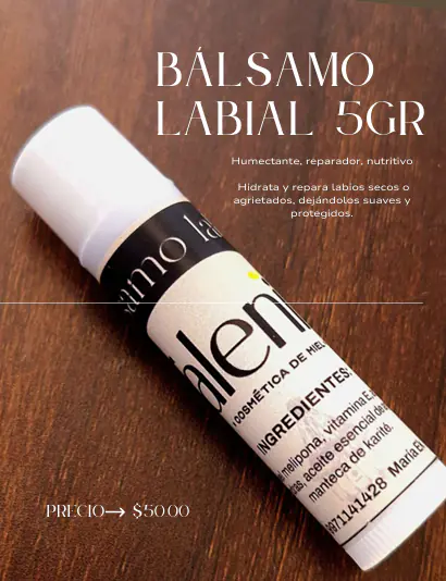 BÁLSAMO LABIAL - Imagen 1